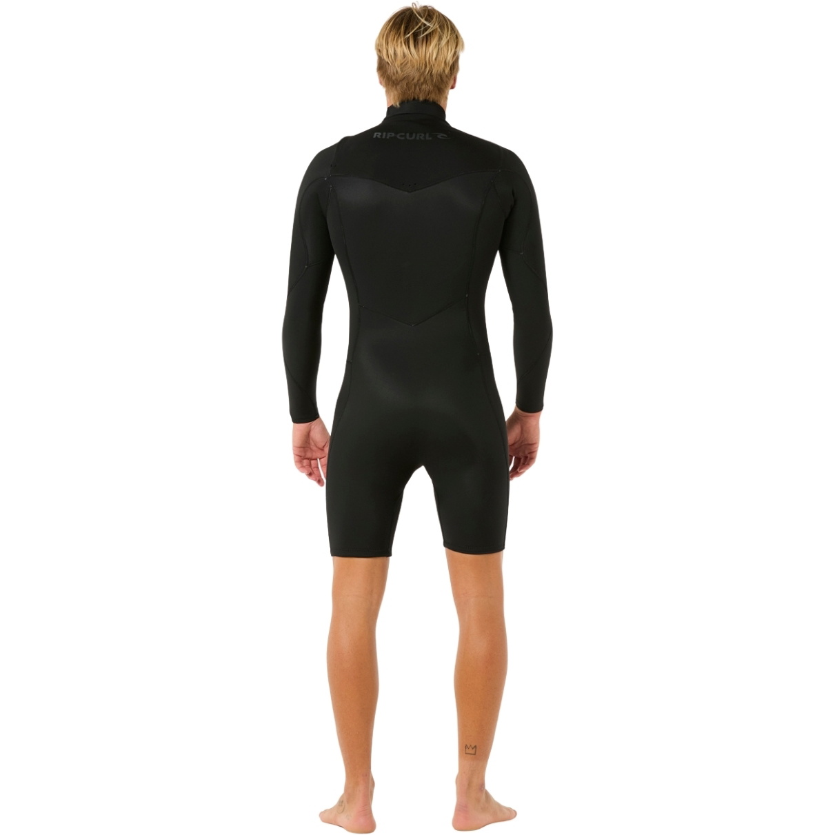 2026 Rip Curl Herre Dawn Patrol 2mm Chest Zip Langærmet Flyverdragt Våddragt 11QMSP - Black